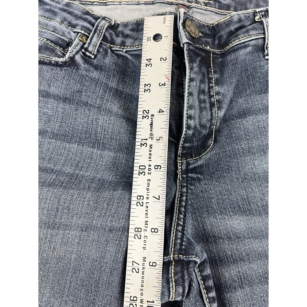 KUT Jeans Women's 12 Blue Katy Boyfriend Straight‎ Leg